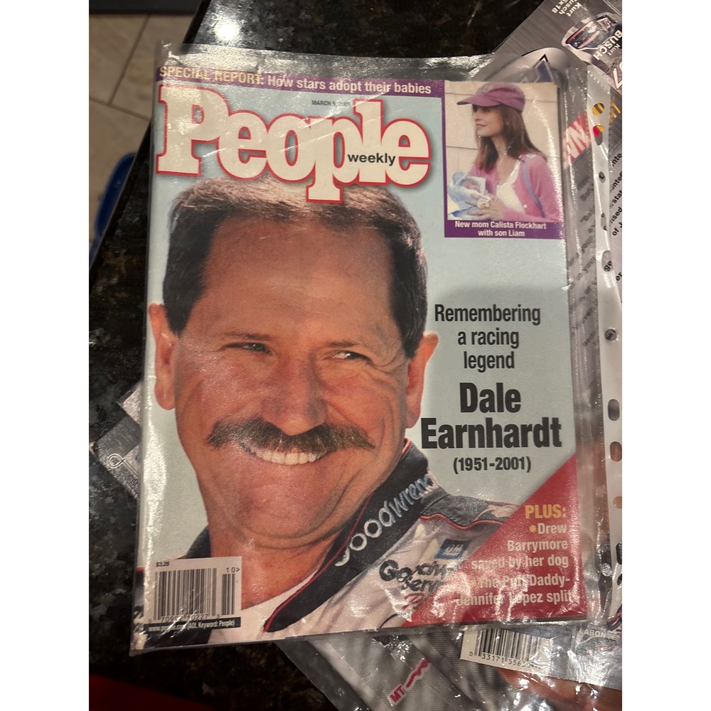 People Weekly Magazine March 5 2001 Dale Earnhardt Tribute NASCAR Legend Cover